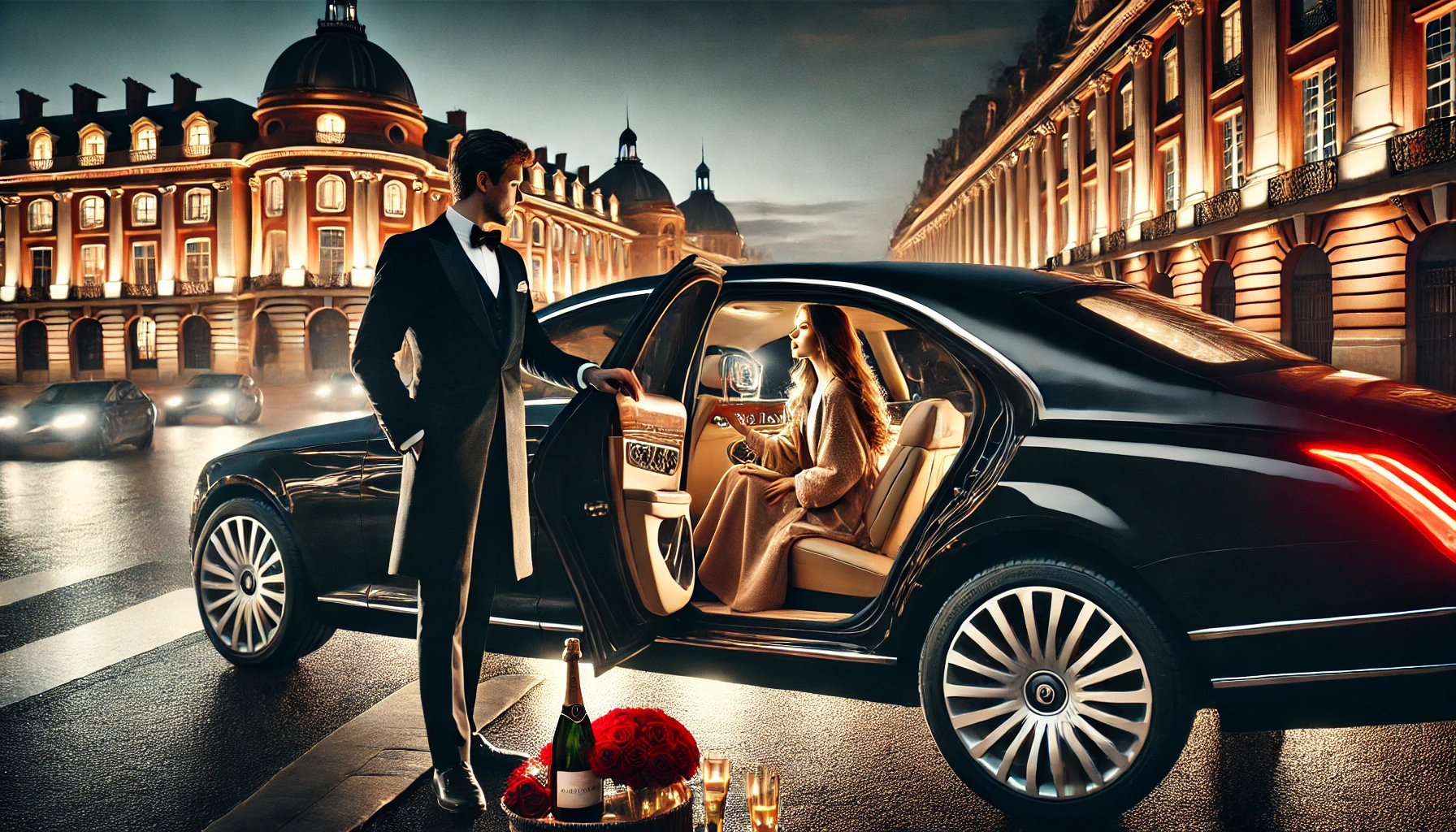 chauffeur VTC pour la saint-valentin